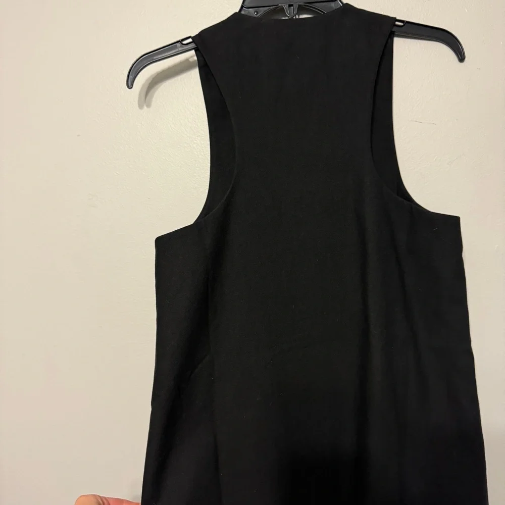 GANNI Blazer V Neck Sleeveless Mini Dress - Picture 8 of 11